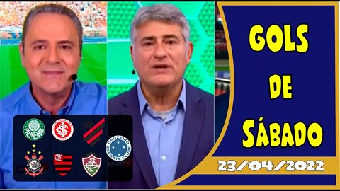 TODOS OS GOLS DESTE SÁBADO: 23/04/2022 - GOLS DO BRASILEIRÃO SÉRIE A , B , C E MAIS!