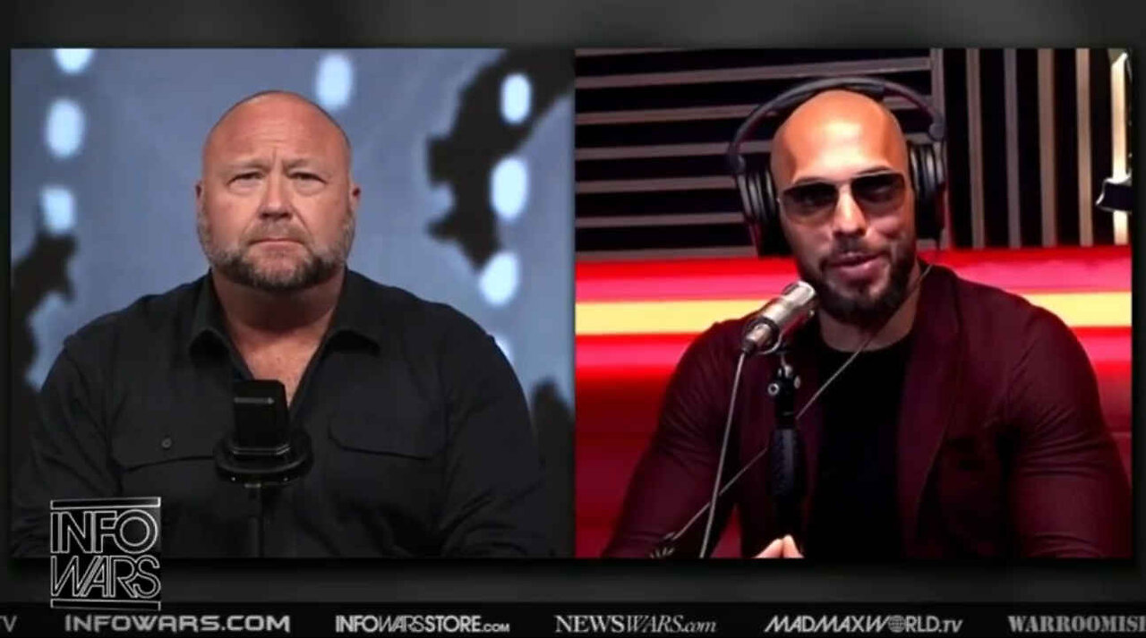 Alex Jones Interviews Andrew Tate In New Explosive Must See Interview / This Will Break The MATRIX