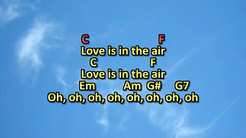 Love Is in the Air · John Paul Young KARAOKE PLAYBACK