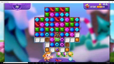 FRIENDS 63 Audio Talkthrough, Candy Crush Friends Saga, 30 Moves 0 Boosters