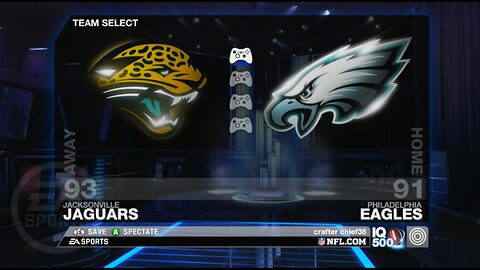 Livestream - Madden NFL 2009 (Xbox 360) - Eagles Vs Jaguars