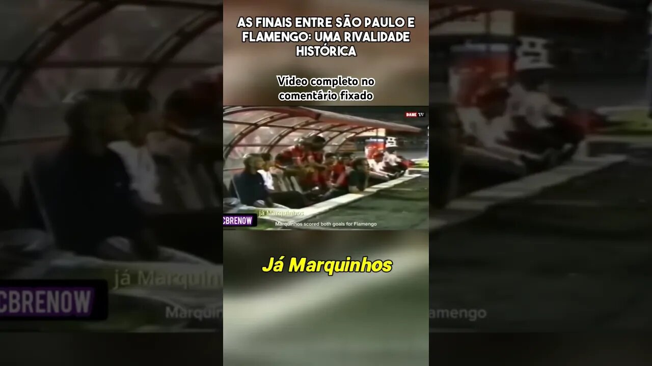 TODAS AS FINAIS QUE FLAMENGO E SÃO PAULO DISPUTARAM