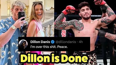 Dillons Danis Pulls Out vs Logan Paul it Looks Like