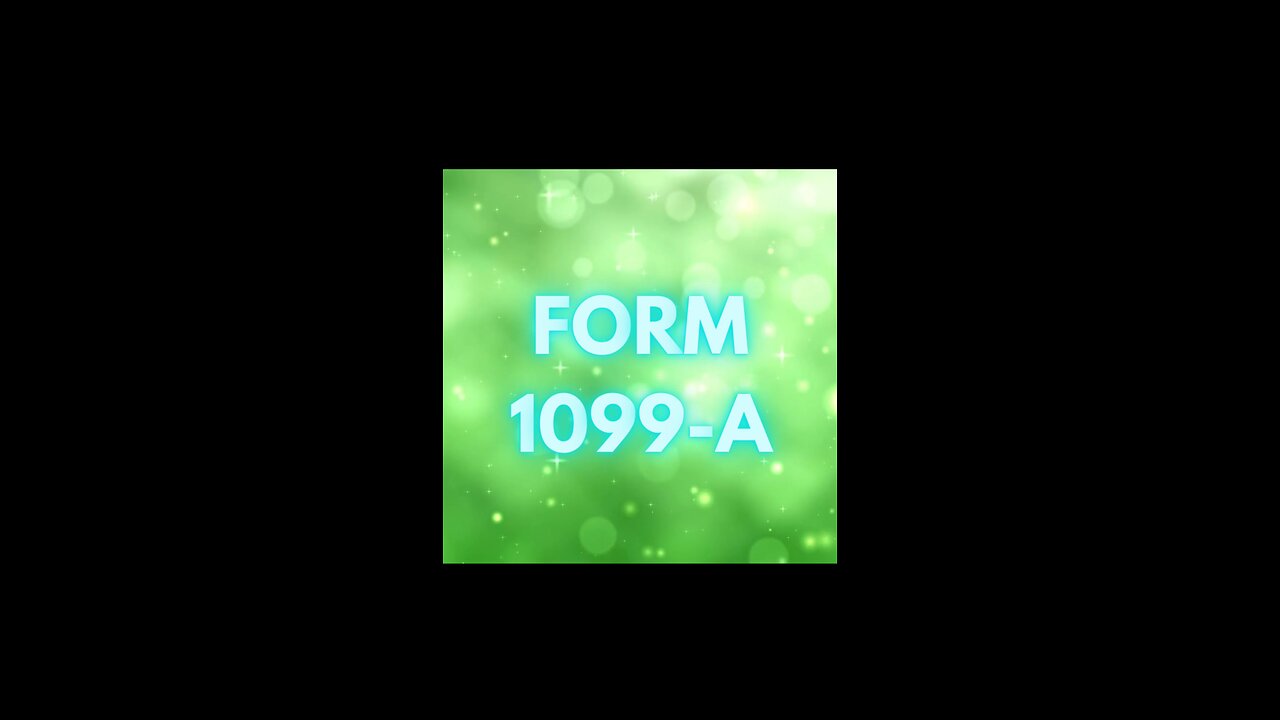 FORM 1099-A