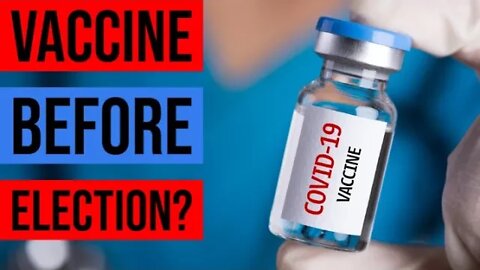 US Planning COVID Vaccine by Nov 1?