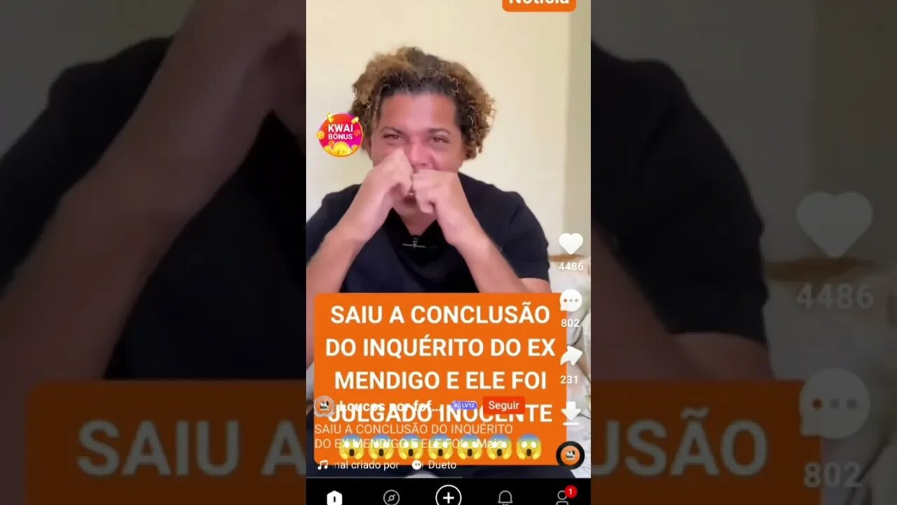 Mendigo Givaldo foi declarado inocente pela justiça. Mendigão está estourado 😉😉😉