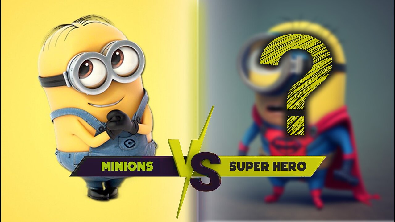 MINIONS BUT AVENGERS SUPER HEROES | JEZZ ENTERTAINMENT