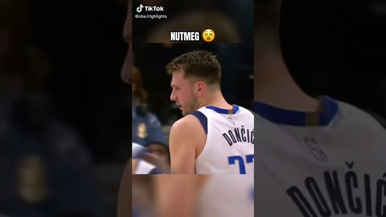 Luka magic! Luka Doncic Nutmeg!