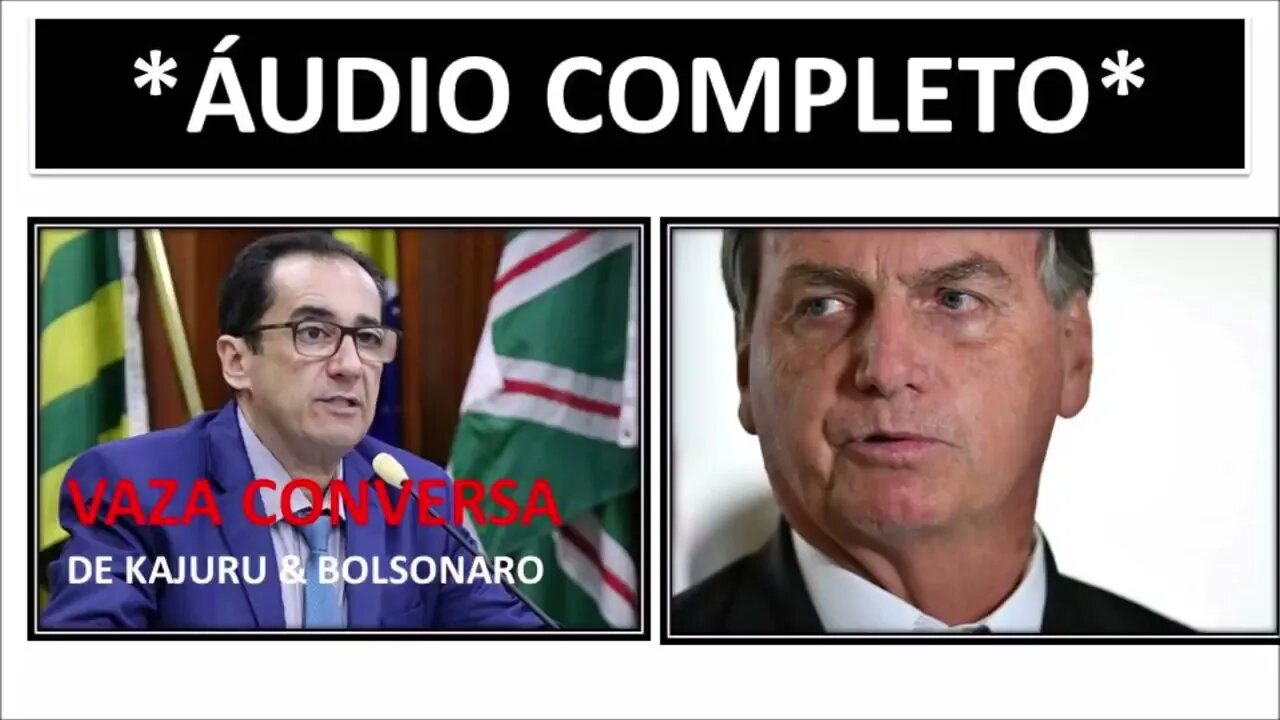 ÁUDIO VAZADO!!! CONFIRA a Conversa entre BOLSONARO é o SENADOR JORGE KAJURU sobre a CPI DA PANDEMIA