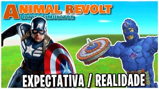 Novo UPDATE e criando CAPETÃO AMÉRICA Animal Revolt Battle Simulator ARBS