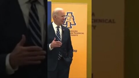 Biden: “Let Me Talk for a Second. I'm a Professor"