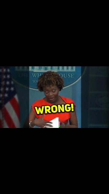 REKT: Karine Jean-Pierre Gets BLASTED For a Big Lie