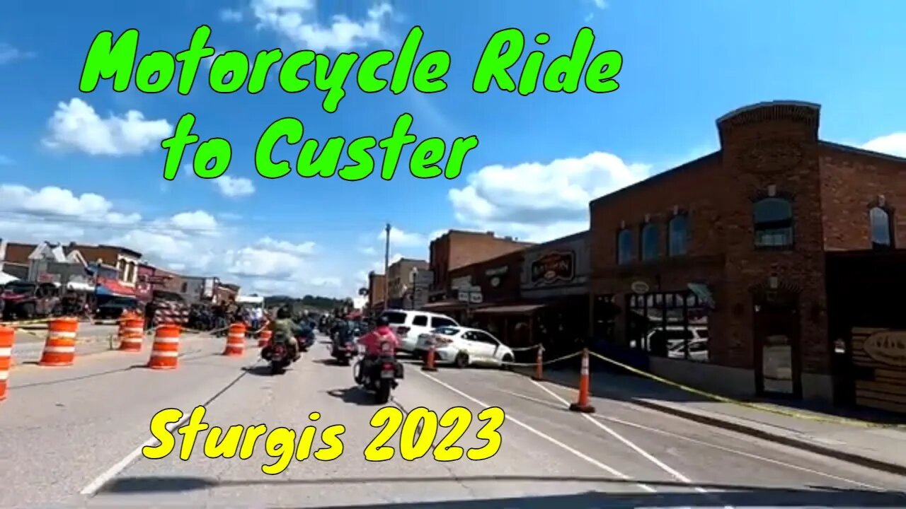 Johnson Siding to Custer Motorcycle Ride Sturgis Motorcycle Rally