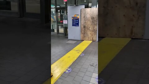 Newport PATH station in New Jersey.