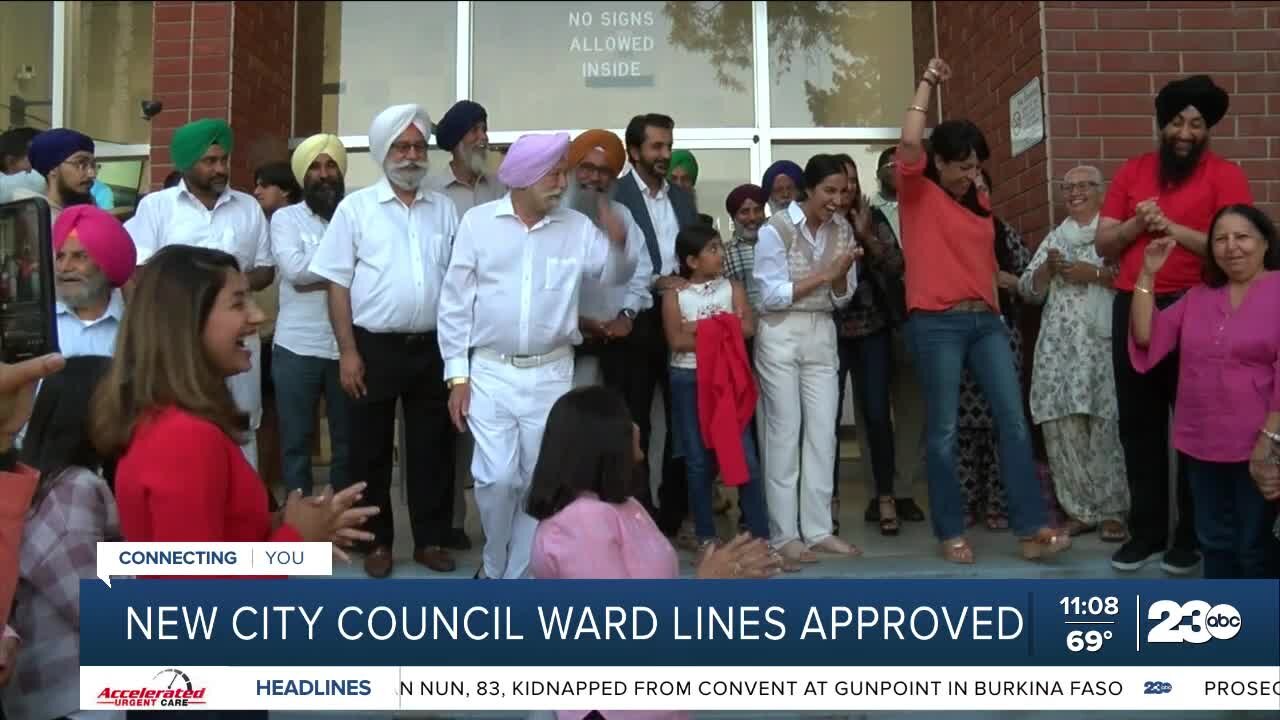 Punjabi community and other community members celebrate new approved redistricting map