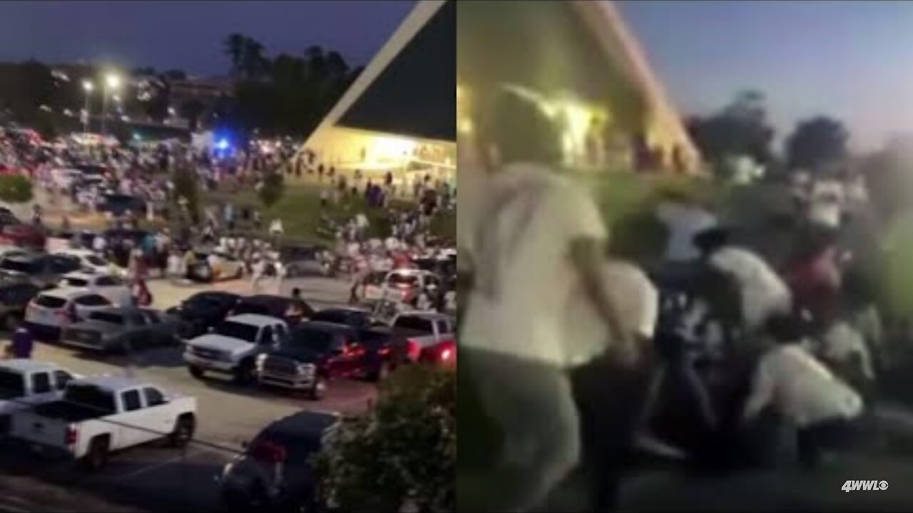 WWLTV NEW ORLEANS | Videos captured panic after 3 shots at Hammond High graduation