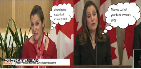 Chrystia Freeland's Been Drooling Over Your Bank Accounts Since 2019 And Now She Got Them