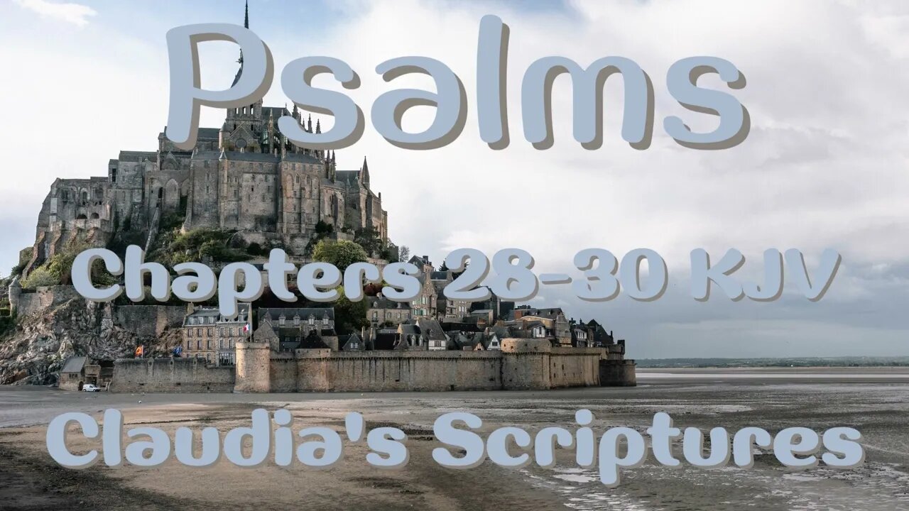 The Bible Series Bible Book Psalms Chapters 28-30 Audio