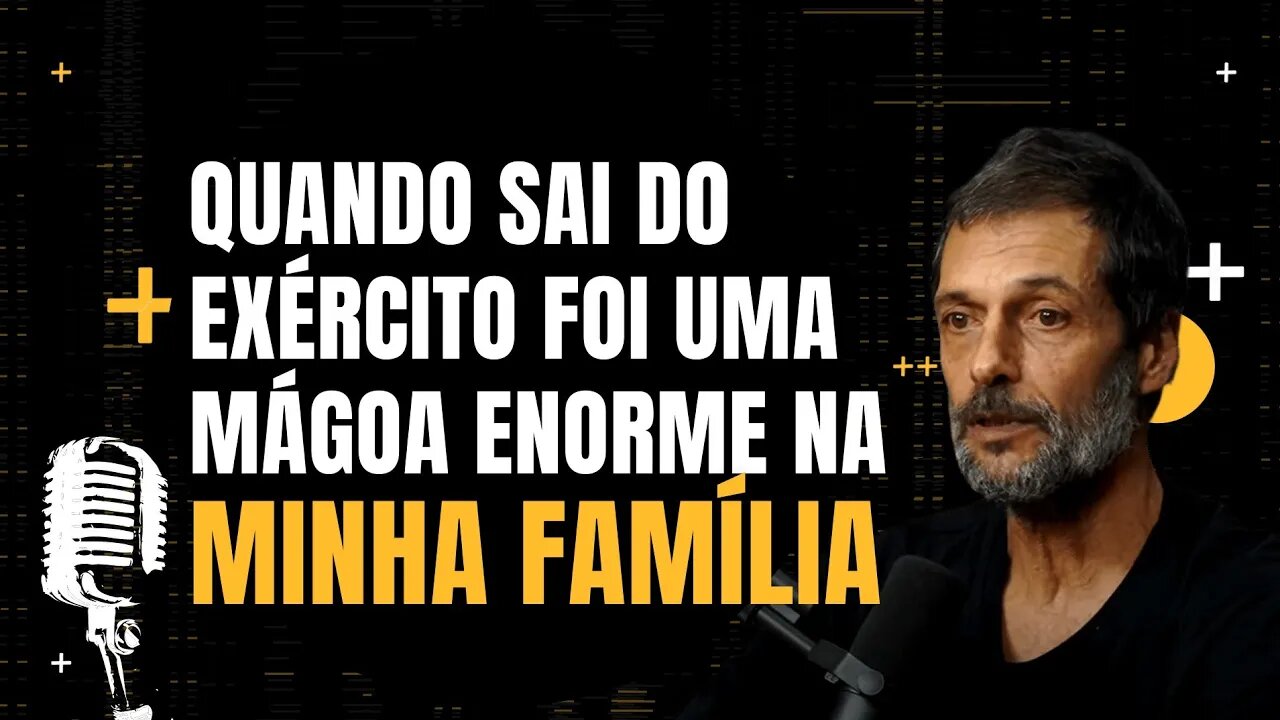 Eduardo Marinho - Quando sai do exército foi uma mágoa enorme da minha família