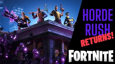 Fortnite Horde Rush 2023 Victory: Intense Final Boss Fight!