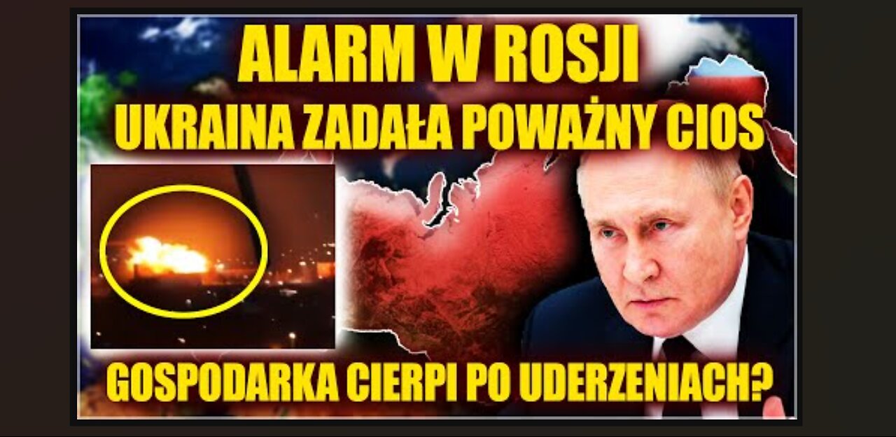 Dramat w Rosji - Ogromna Panika (Ukraińcy zadają potężny cios ROSJI)