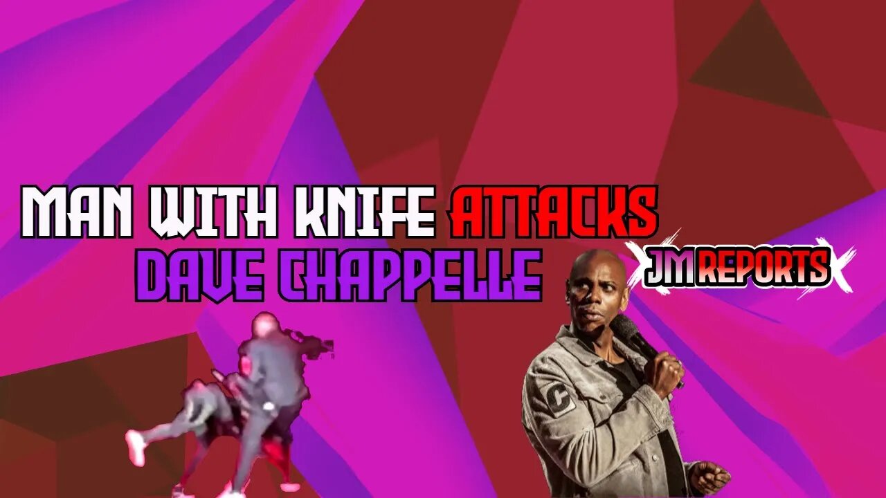 Insane man attacks dave chappelle security counters