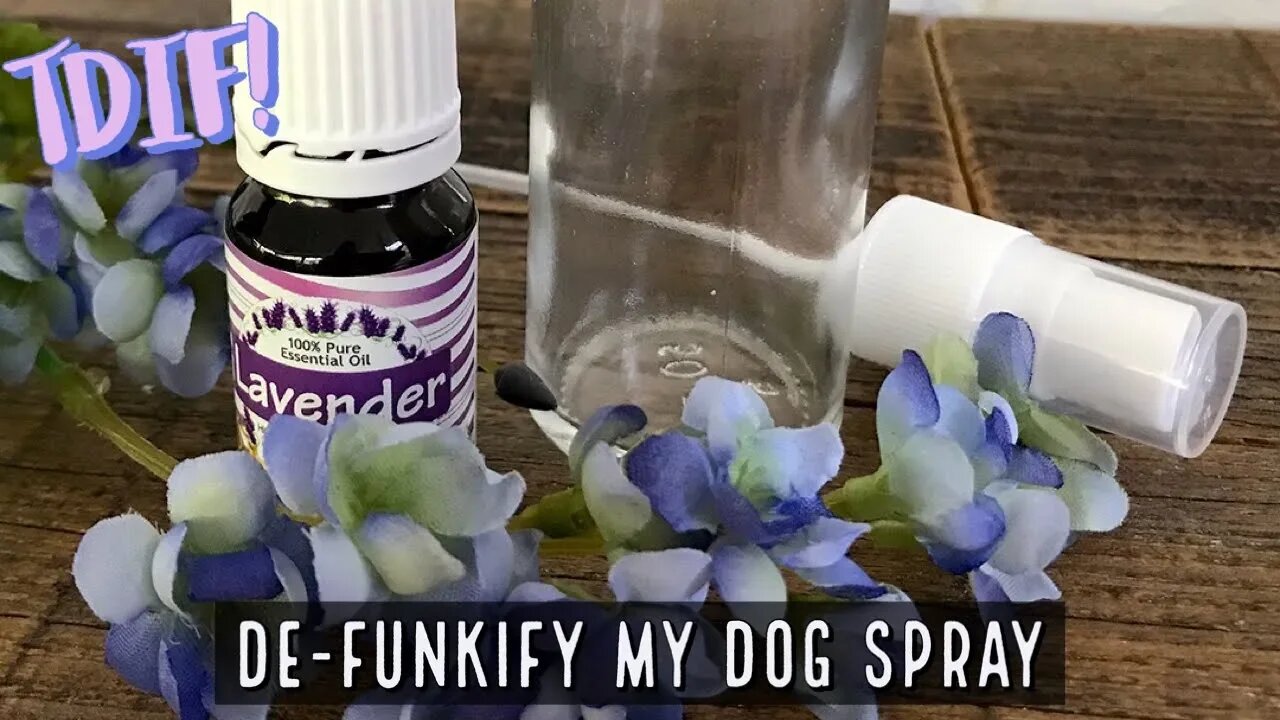 TDIF! De-funkify My Dog Spray