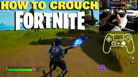 How To CROUCH In FORTNITE