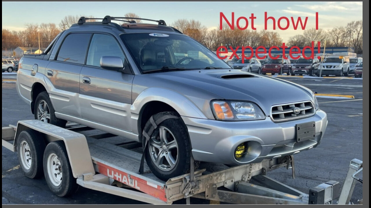 Going to Springfield MO. pick up a Subaru Baja!