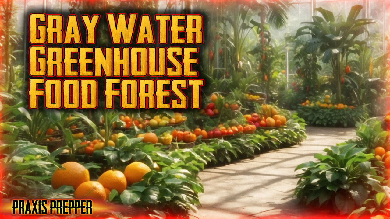 Growing Food in a Gray Water Powered Greenhouse