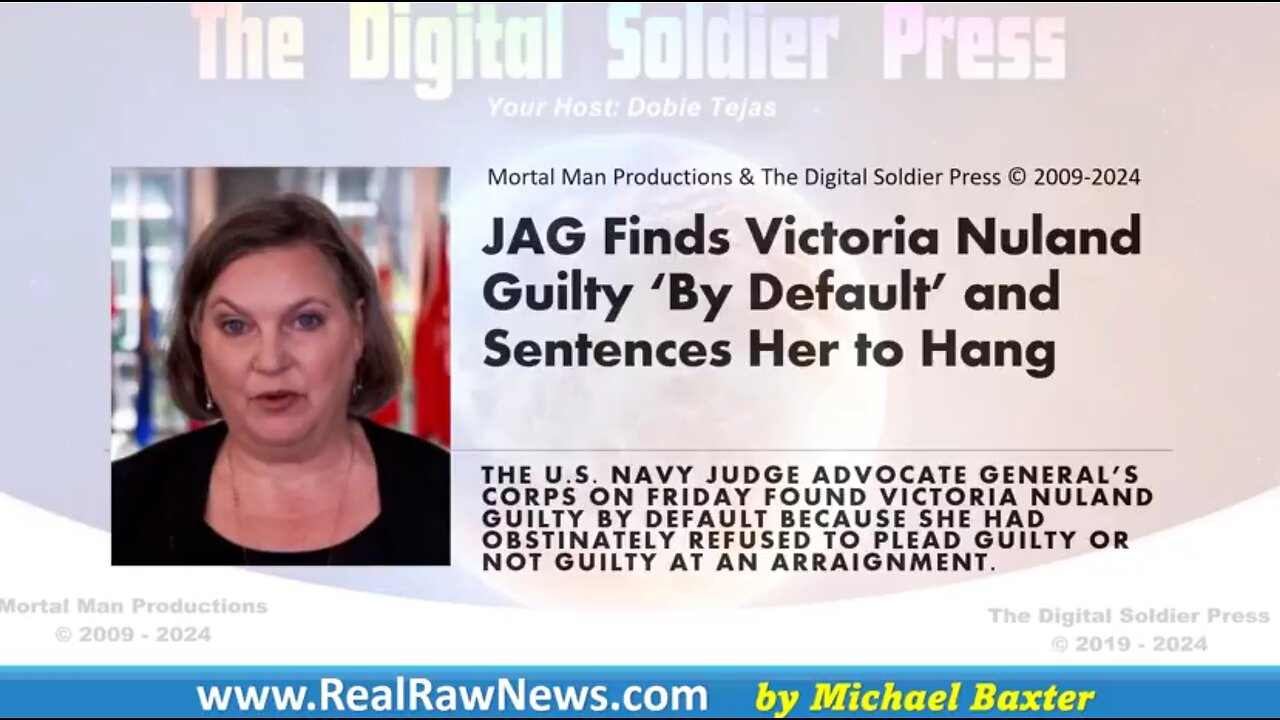 JAG FINDS VICTORIA NULAND TO HANG APRIL 16, 2024