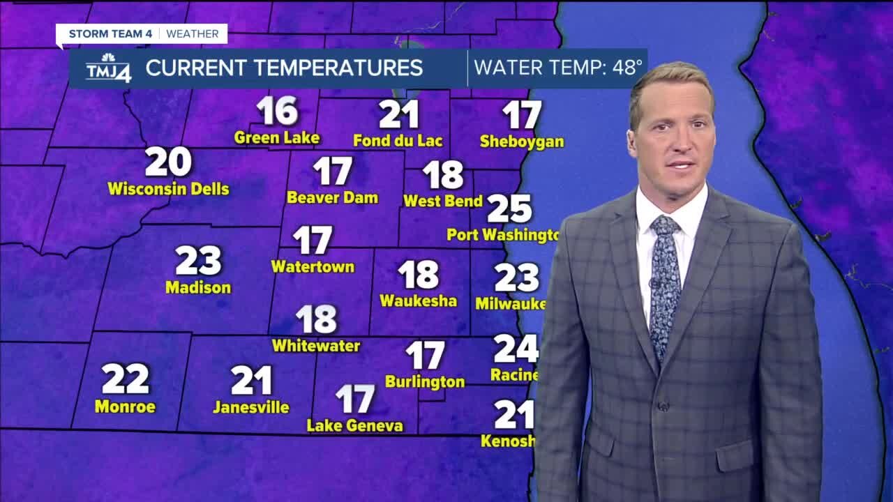 Chilly start to Tuesday, mostly sunny skies