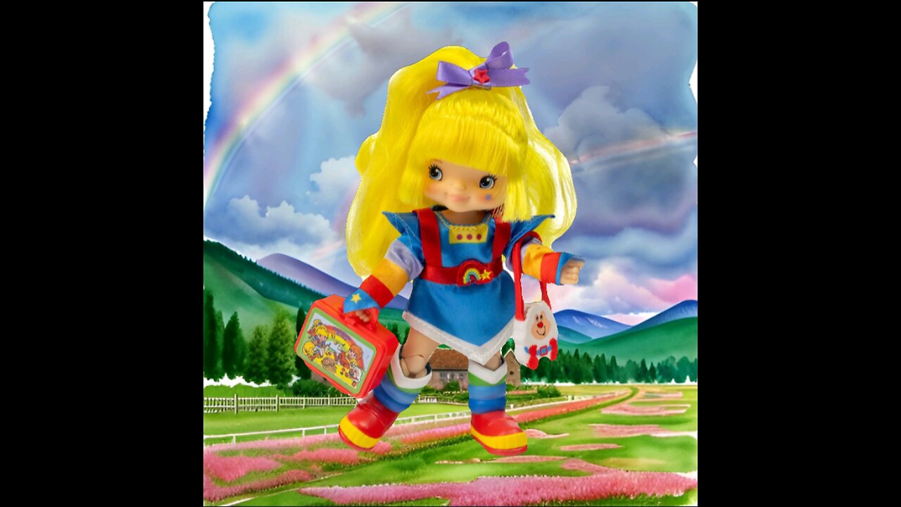 "Vintage 1980's Rewind Rainbow Brite Fashion Doll "Adorable Come See ⭐💫🎼🎶