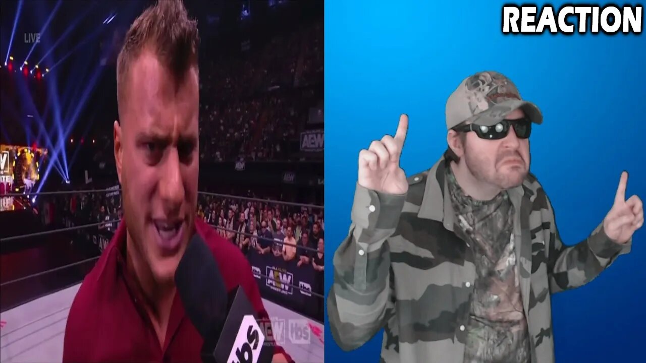 AEW Dynamite - Maxwell Jacob Friedman - MJF - Full Pipebomb Worked Shoot Promo REACTION!!! (BBT)