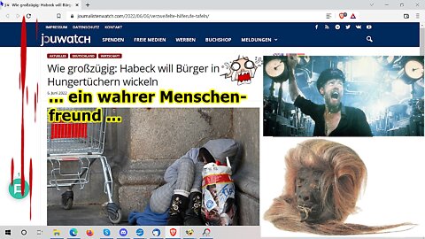 „Habeck, ein wahrer Menschenfreund, usw.!!!“ ...