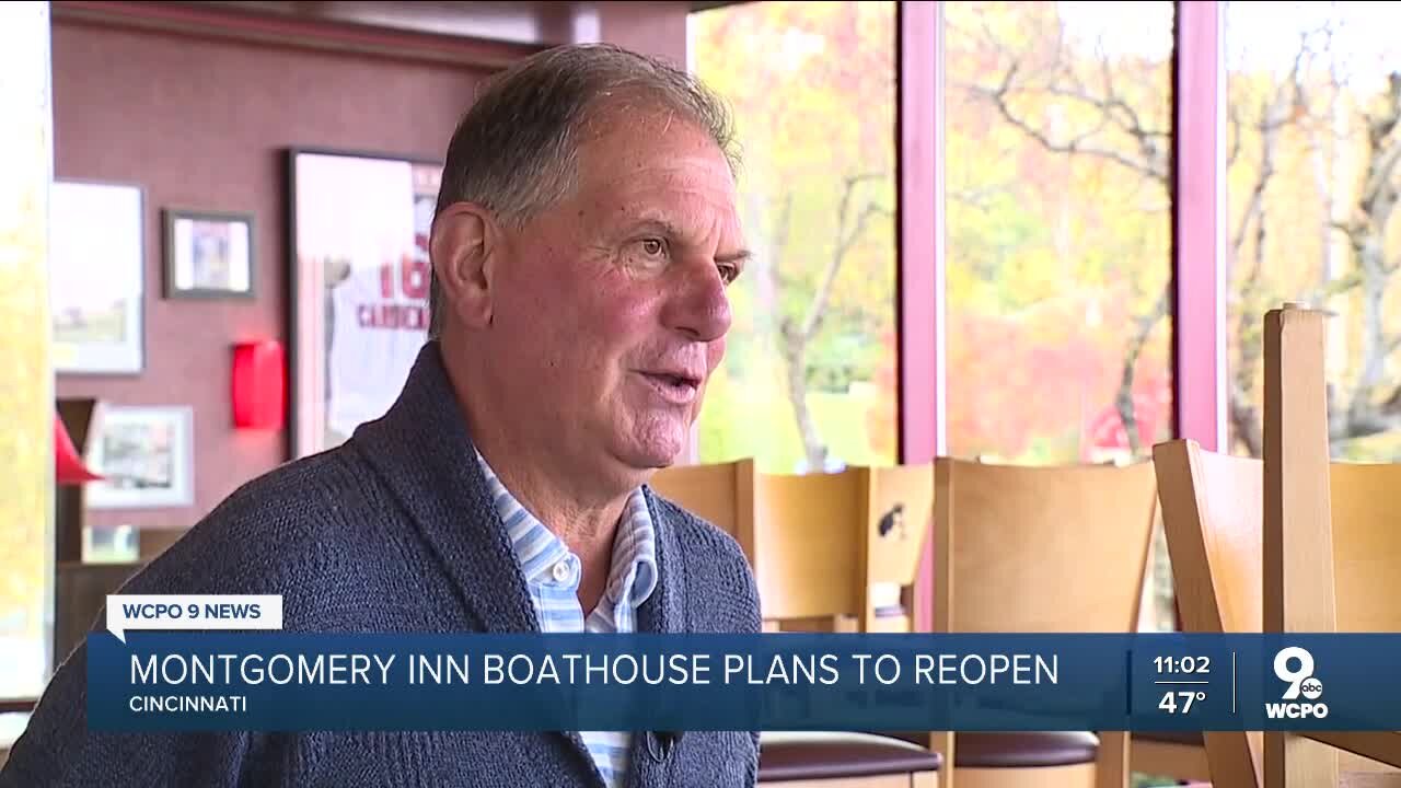 Montgomery Inn Boathouse to reopen by Nov. 9 after fire