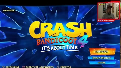 Live jogando CRASH BANDICOOT 4 na Twitch [PARTE 2]