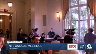 NFL annual meetings underway at The Breakers