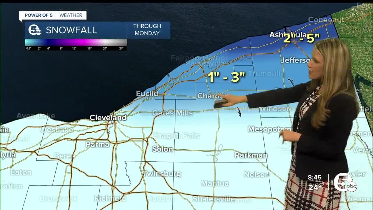 Weather for Christmas week
