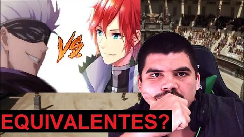 REACT Gojo vs Reinhard A Luta de Deuses - Barusu - MELHOR DO MUNDO