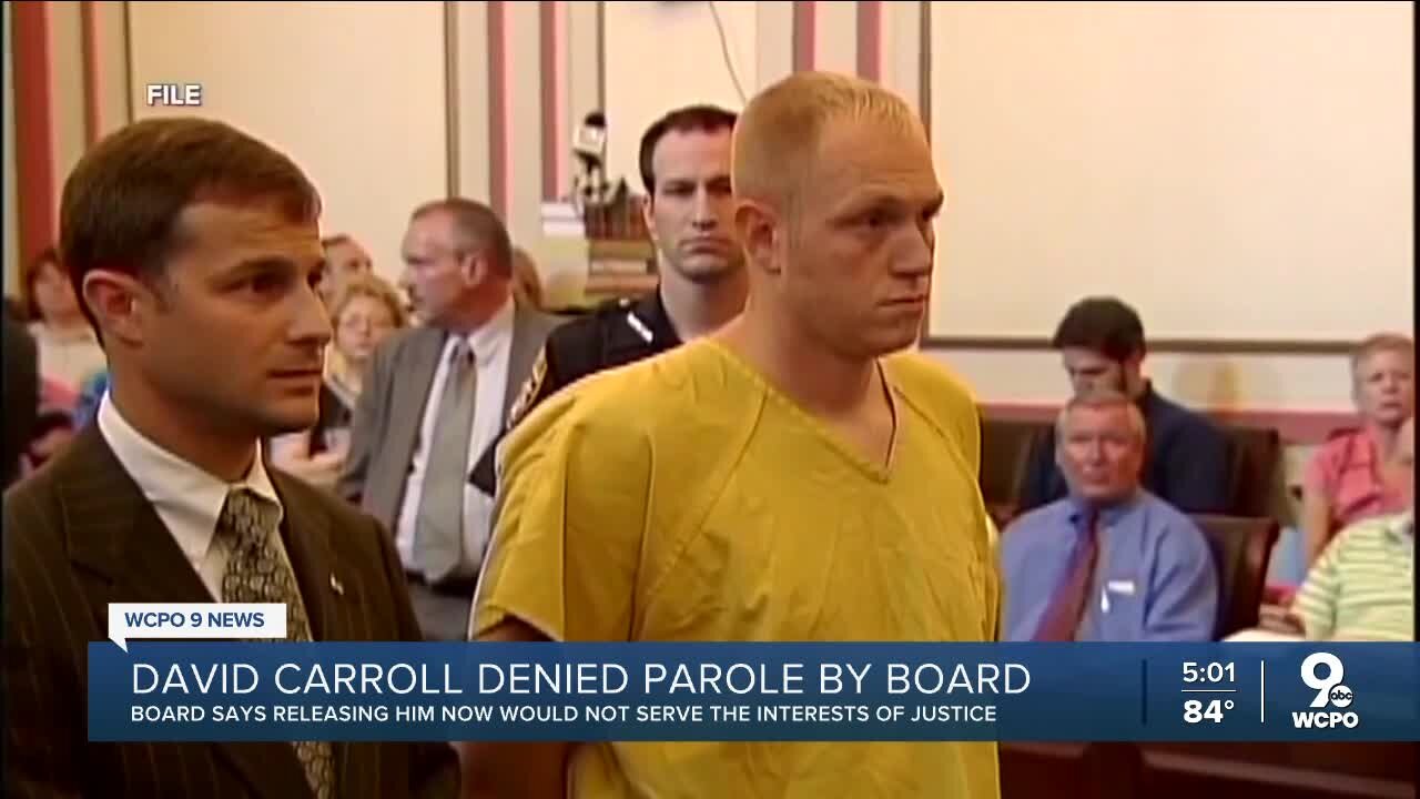 David Carroll denied parole after almost 16 years after Marcus Feisel murder