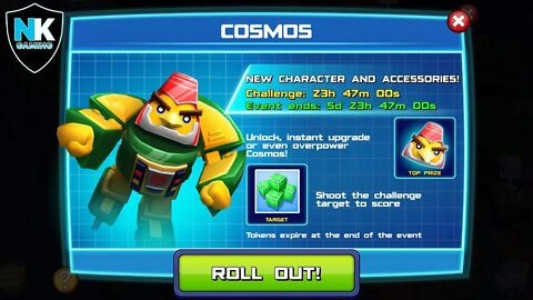 Angry Birds Transformers 2.0 - Cosmos - Day 1 - Preview Of Level 25 Cosmos