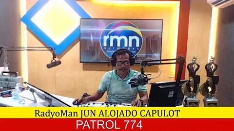 RMN Patrol 774 program with Jun Capulot, June 24,2020