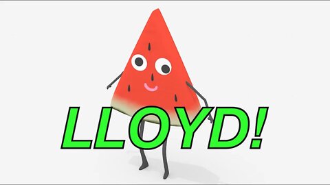 Happy Birthday LLOYD! - WATERMELON Birthday Song