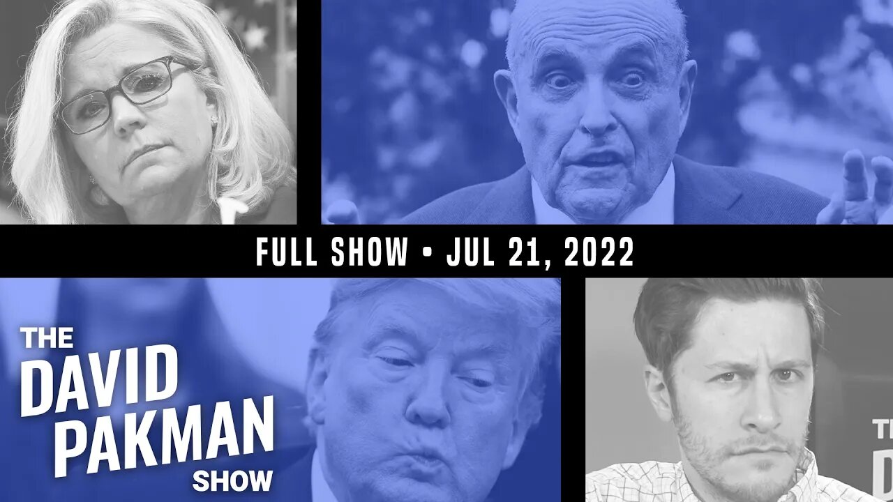 J6 Committee Final Hearing, Rudy Must Testify 7/21/22 TDPS Podcast