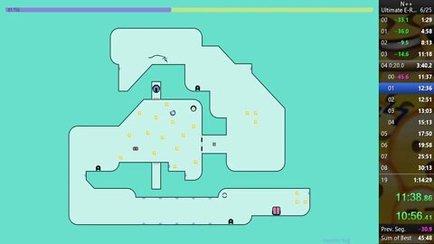 N++ - Ultimate E-Row - 1:07:57