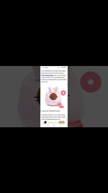 QUE PRESENTE DEVO DAR PARA RAFAELA