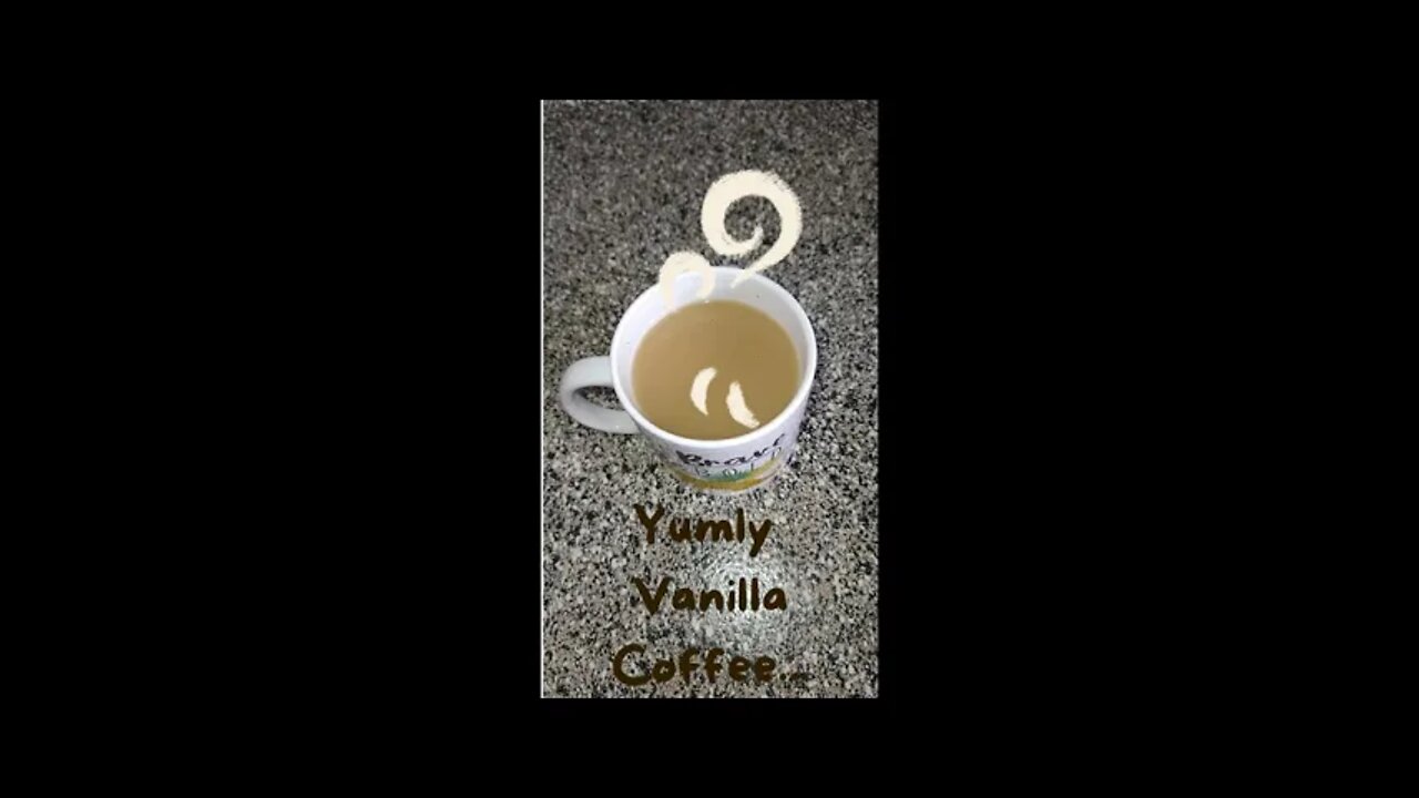 Yumly Vanilla Coffee... ☕