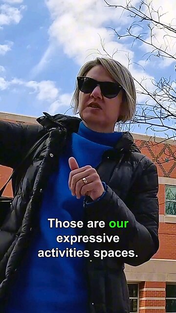 Karen Threatens Arrest Over Free Speech at GVSU Campus