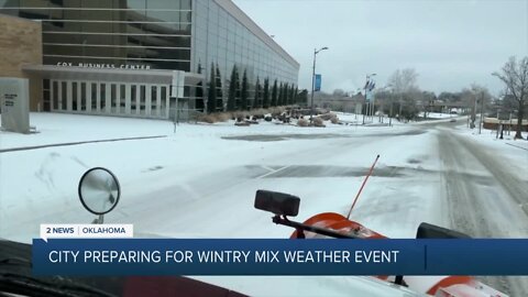 City preparing for wintry mix weather event